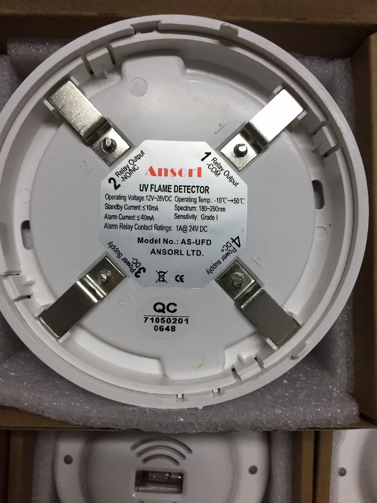 Wired UV IR Flame Detector For Fire Alarm System