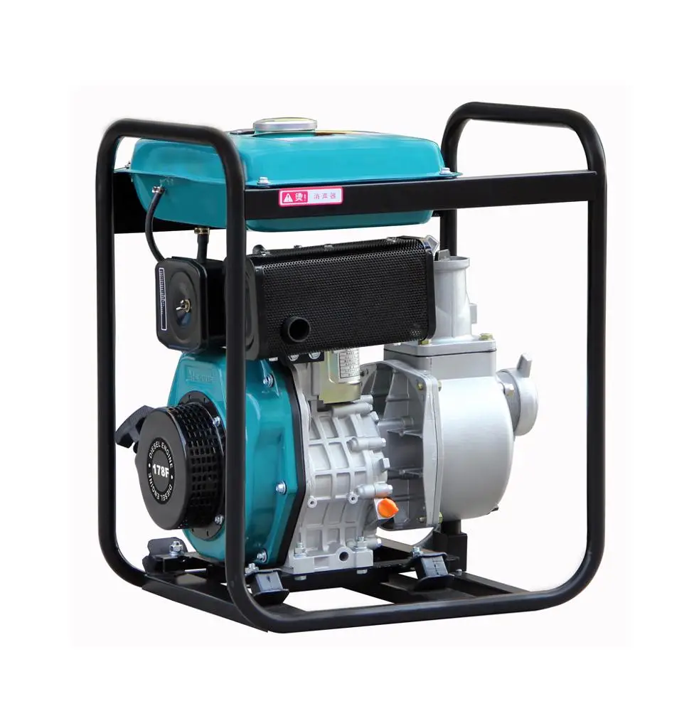 3inch agricultural diesel water pump and big fuel tank