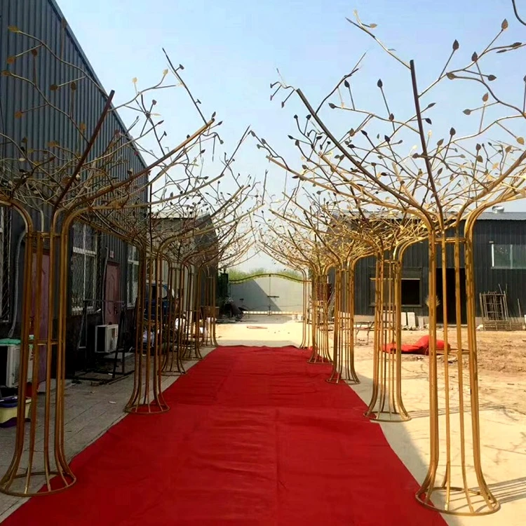 2018 LATEST customized stage decoration Iron tree without leaves  wedding party event decoration window display decoration