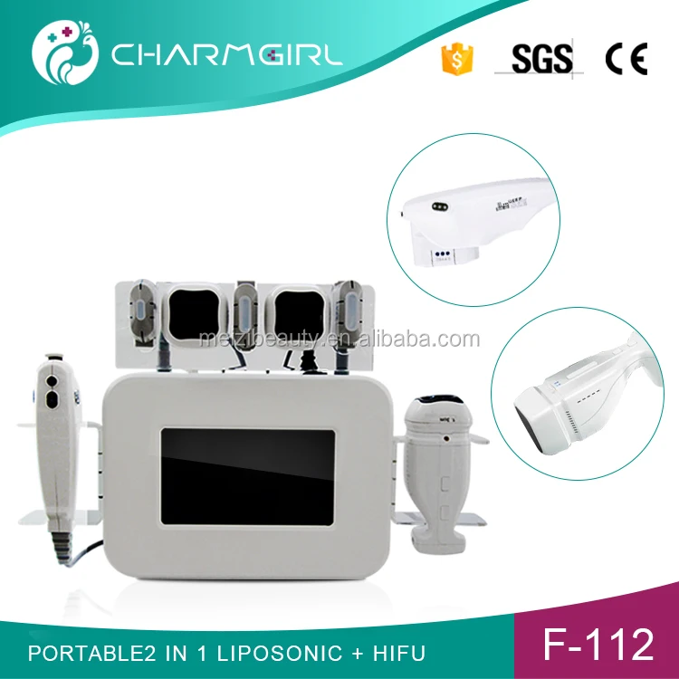 2 in1 Портативный ультразвуковой liposonic сжигатель жира машина