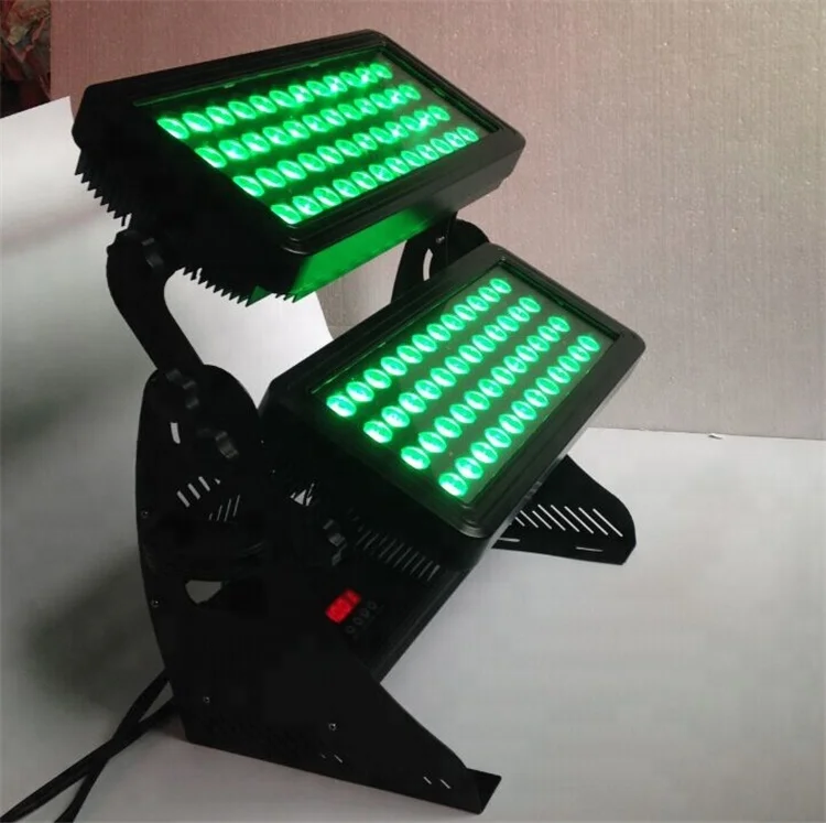 96*10W RGBW Waterproof Wall Wash Building Light led flood light 96pcs led city color light