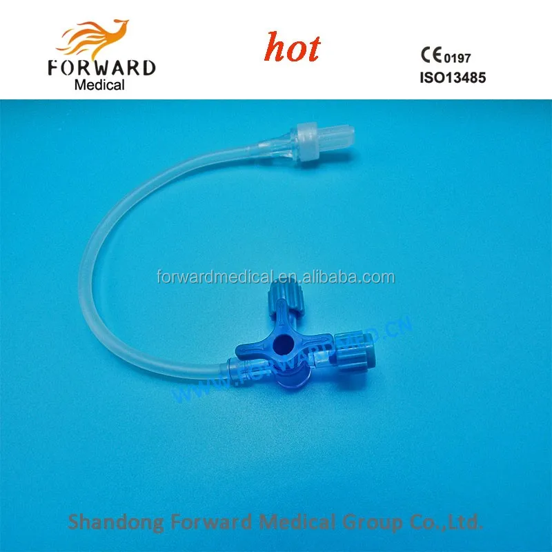 Китай медицинские Одноразовые 3-ходовой Кран с Трубкой