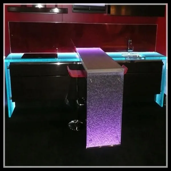
High gloss antique prefab luxury kitchen islands 
