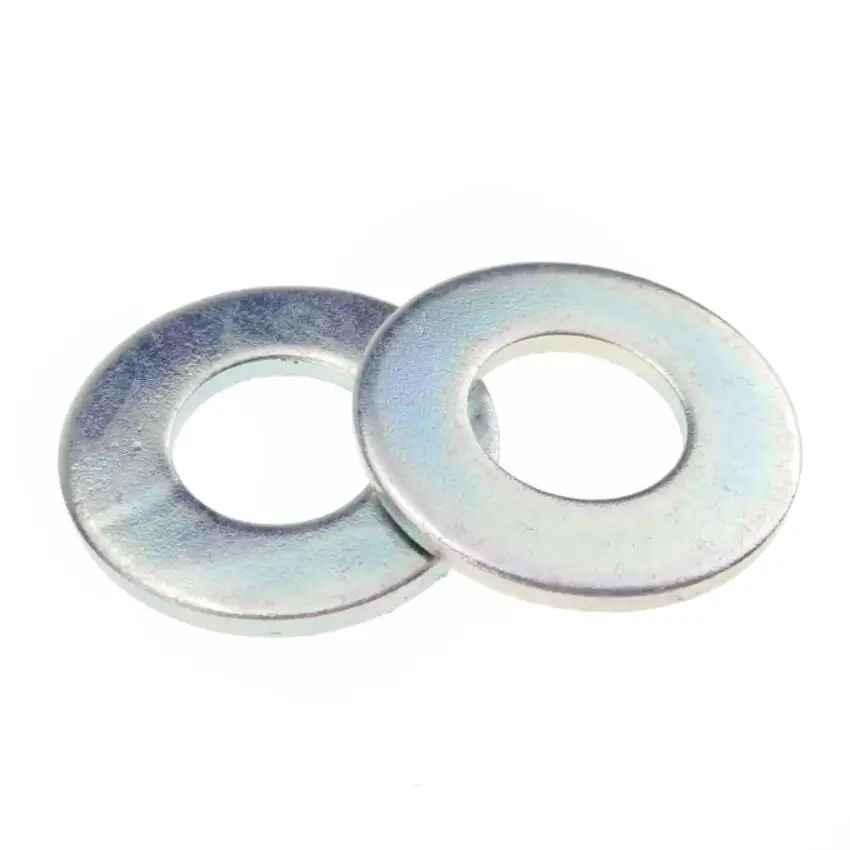 
Galvanized Steel Flat Plain Washers ASME B18 for Screw Bolts 