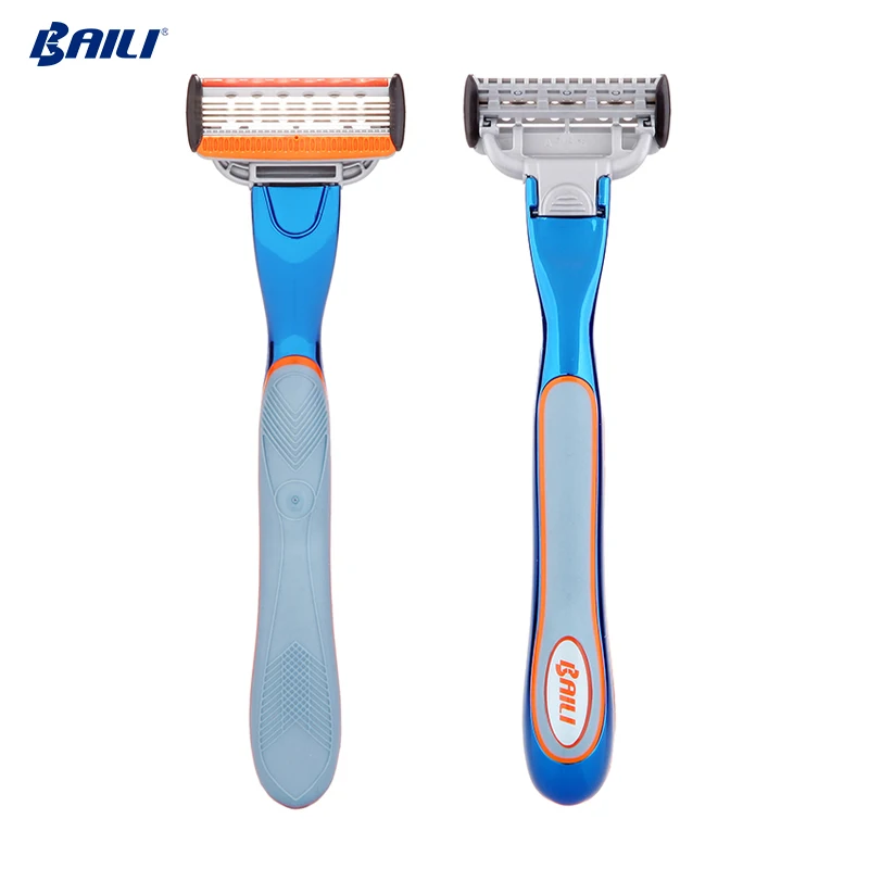 Guangzhou Factory 5 blade with 1 trimmer Six Blade Saftey System shaver Razor