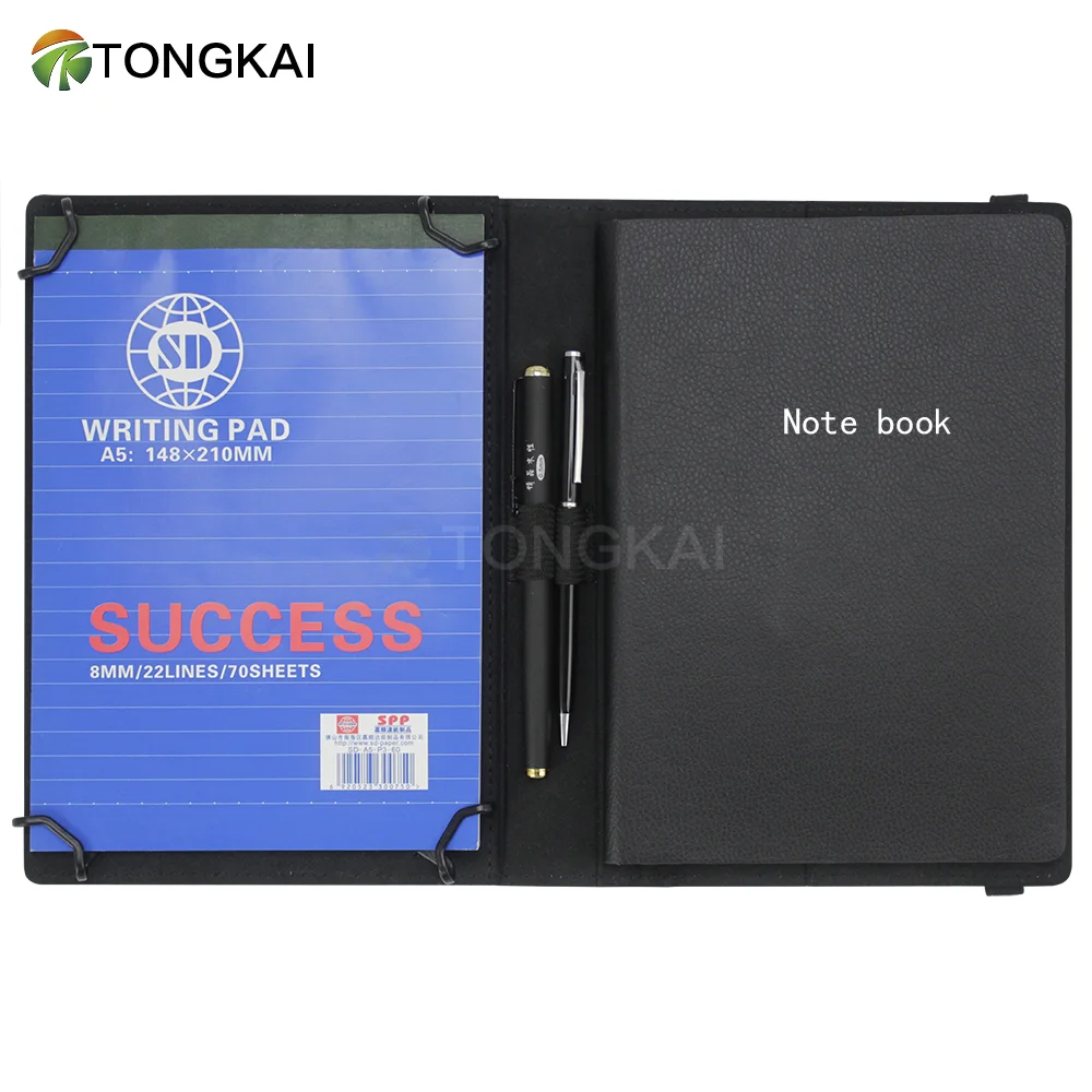 Custom Premium Quality Design Leather Bound Custom a5 Notebook Covers Personal Organizer Planner Writing Daily with Elastic Band