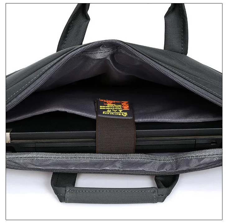 Adjustable shoulder ladies laptop bag messenger / computer bag