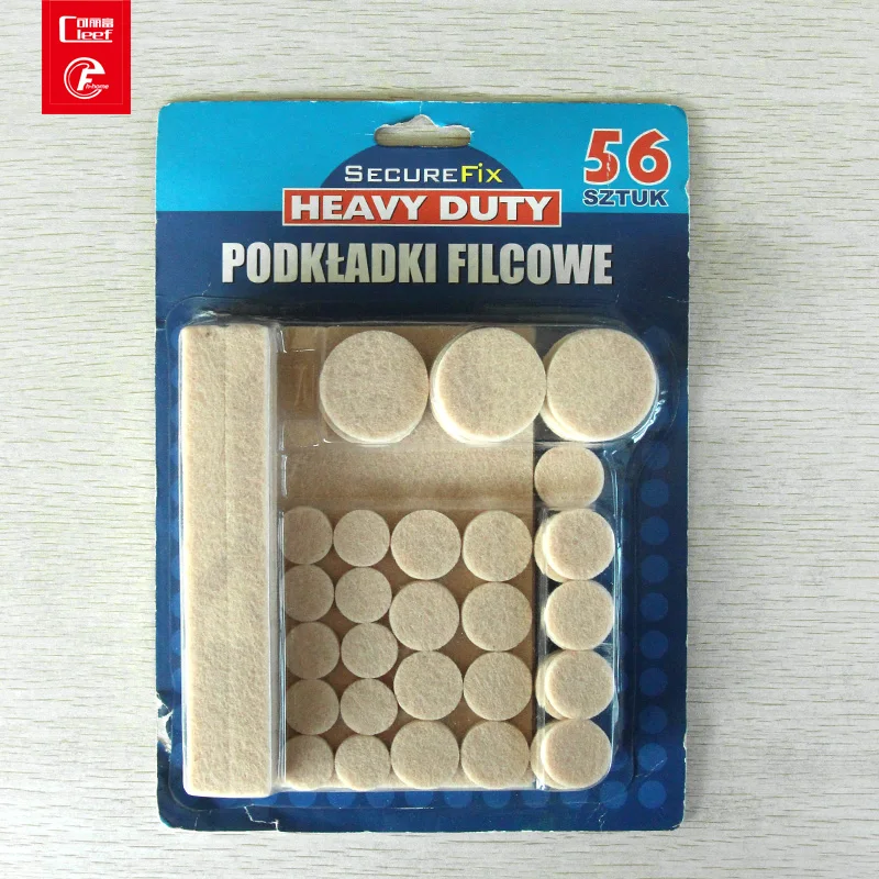furniture adhesive felt pads/protector pads/furniture leg protection pads