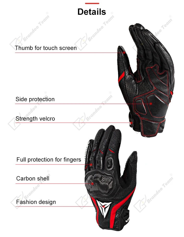Мотоциклетные водонепроницаемые перчатки для сенсорных экранов