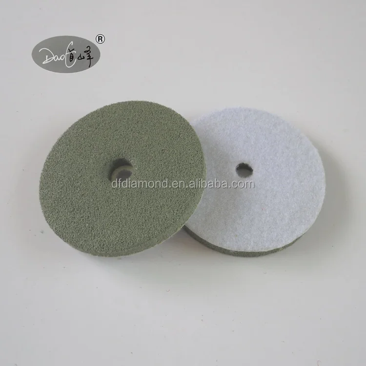 Daofeng Durable 12mm Resin Buffing Pads OEM & ODM Supported for Granite Marble Concrete Stone Polishing