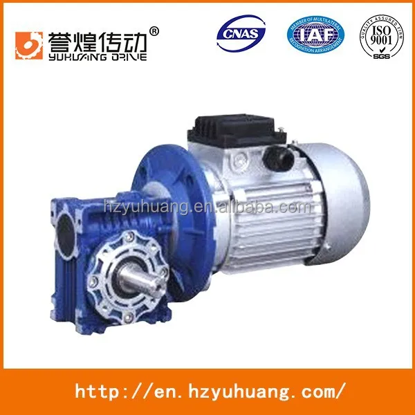 
right angle gearbox Aluminium RV worm gearbox RV130 RATIO 50 germany design output flange 