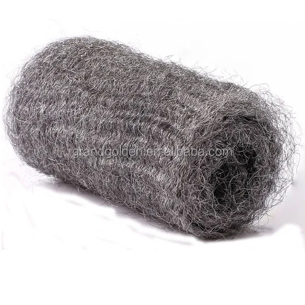 18PCS OPP BAG PACKING 18 Pad Stainless Steel POLISHING Wire Wool Steel Wool Fill