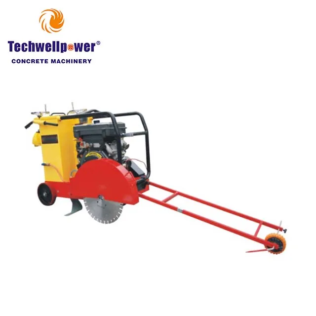 Walk Behind Wall Groove Road Cutting Robin Machine Concrete Saw Cutter