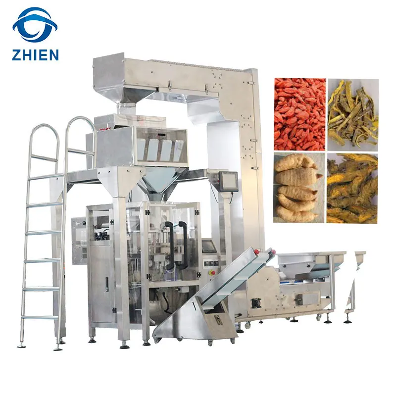 Automatic medicinal material crude drug packaging machine