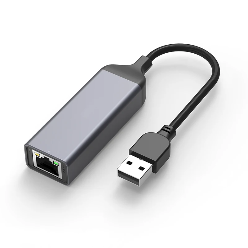 
2019 Top Sale Portable USB2.0 Ethernet Adapter USB 10/100M Gigabit RJ45 Network LAN Ethernet Network Adapter 