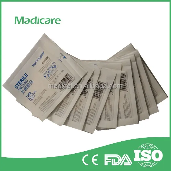 Adhesive Disposable Medical Sterile Spunlace Non Woven Wound Care Dressings OEM