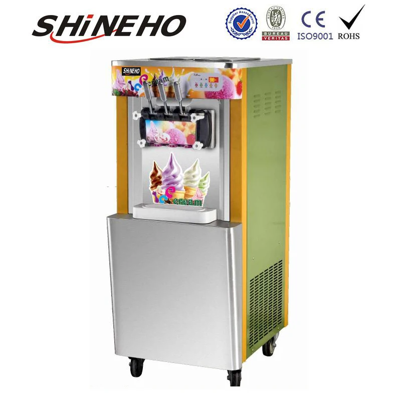 S026 Rainbow Soft Ice Cream Mix Machine
