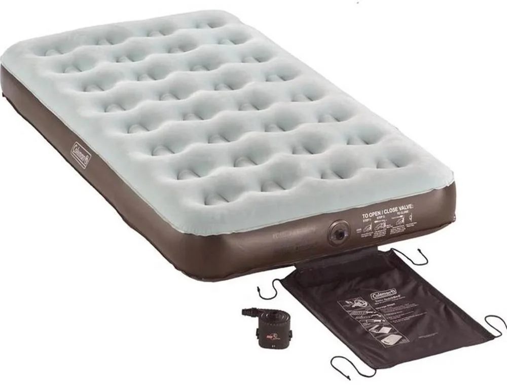 indoor/outdoor Single and double size inflatable bed mattress Built-In Pump Inflatable Air mattress for adult