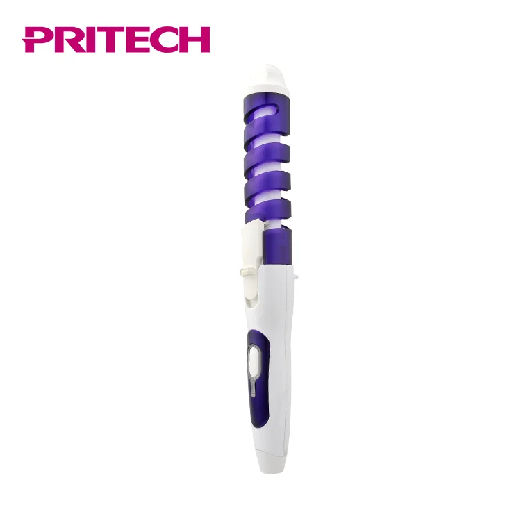 PRITECH Rizadores De Pelo Beautiful Curling Iron Spiral Curl Ceramic Curlers For Hair