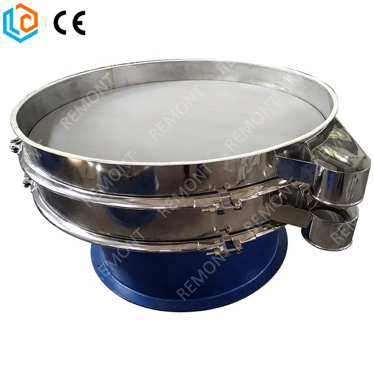 Powder rotary vibrating screen hemp seeds rotary vibrating sieve machine