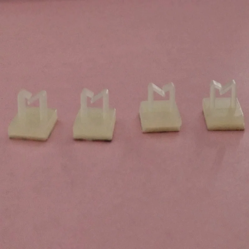 Plastic nylon flat cable wire clips cable clamps for cable fixing