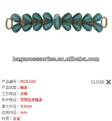 Lady Bikini Jewelry Buckle Shoe Decorations