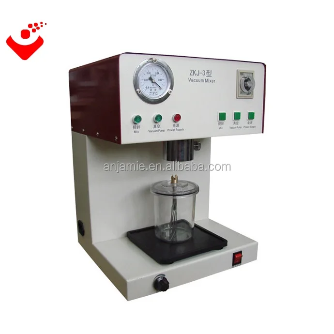 Dental Lab Vacuum Mixer Plaster / Investment / Silicone Mixer With Vibrator