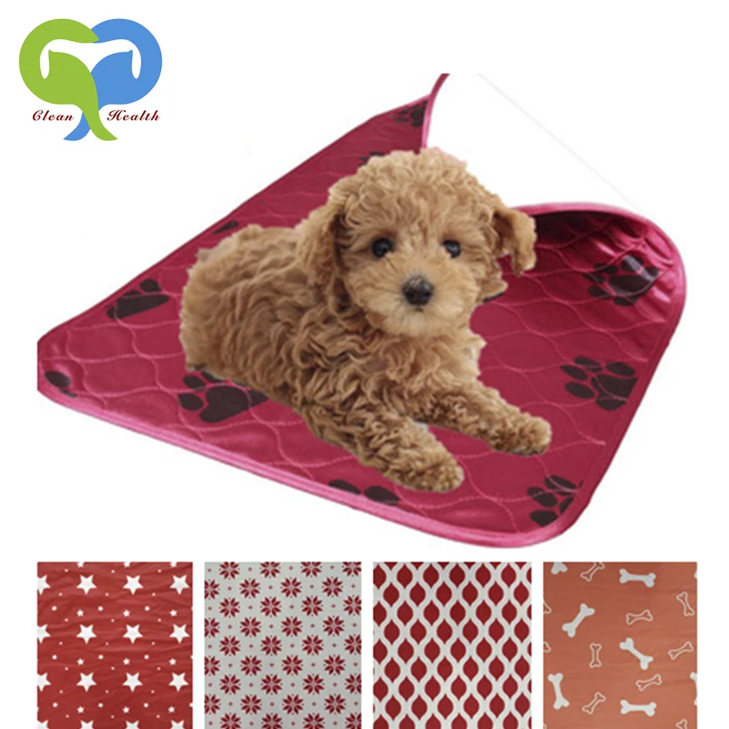 
Factory direct high quality pet dog puppy training pad wholesalers travel washable underpad reusable waterproof absorbent 