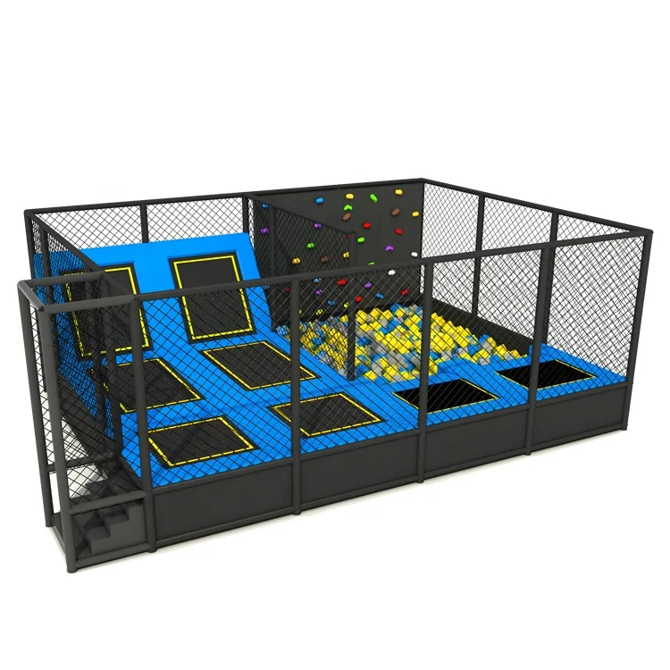 China Manufacturer Commercial Comprehensive Professional Indoor Trampoline Park Equipment District