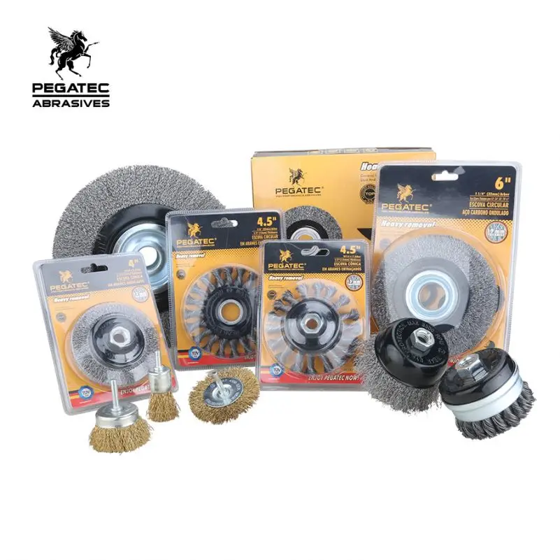 65x18MM SHAFT CUP BRUSH WHEEL FOR WELDING