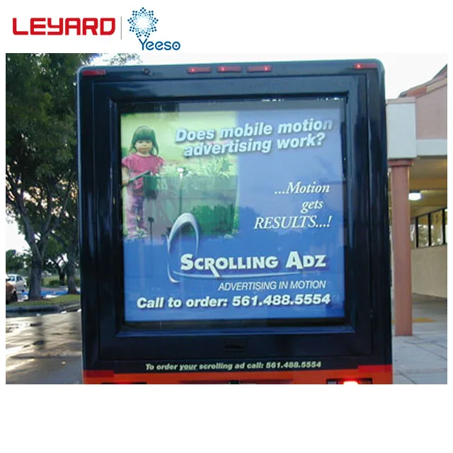 
YEESO Outdoor LED Billboard Event Truck YES-V6 digital mobile billboard truck for sale 