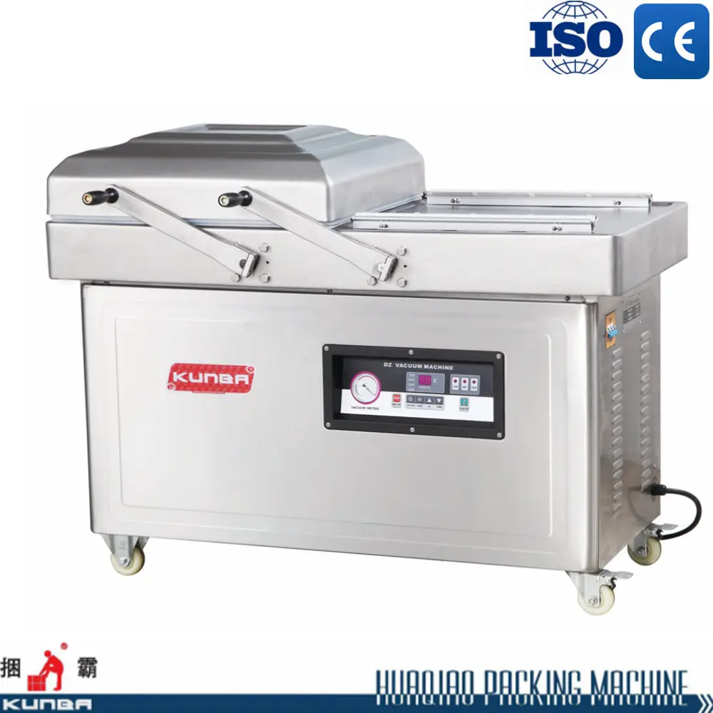 DZ-500/2SB vacuum packaging machine flat type double chamber vacuum packing machine
