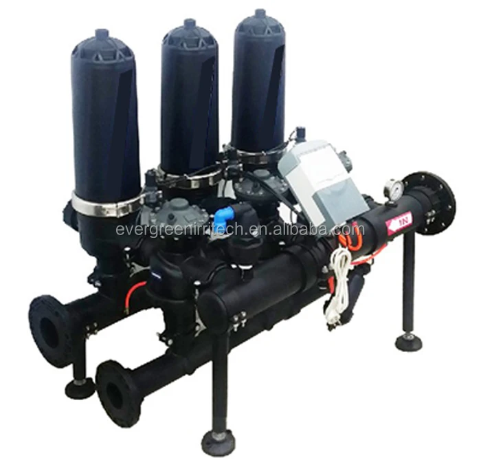 4inch automatic controller water filtration systems for irrigation