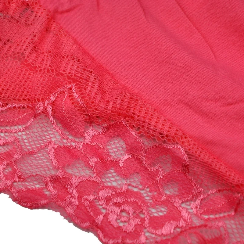 
Lovely high cut french briefs low waist underwear wholes girls cute lace panties 