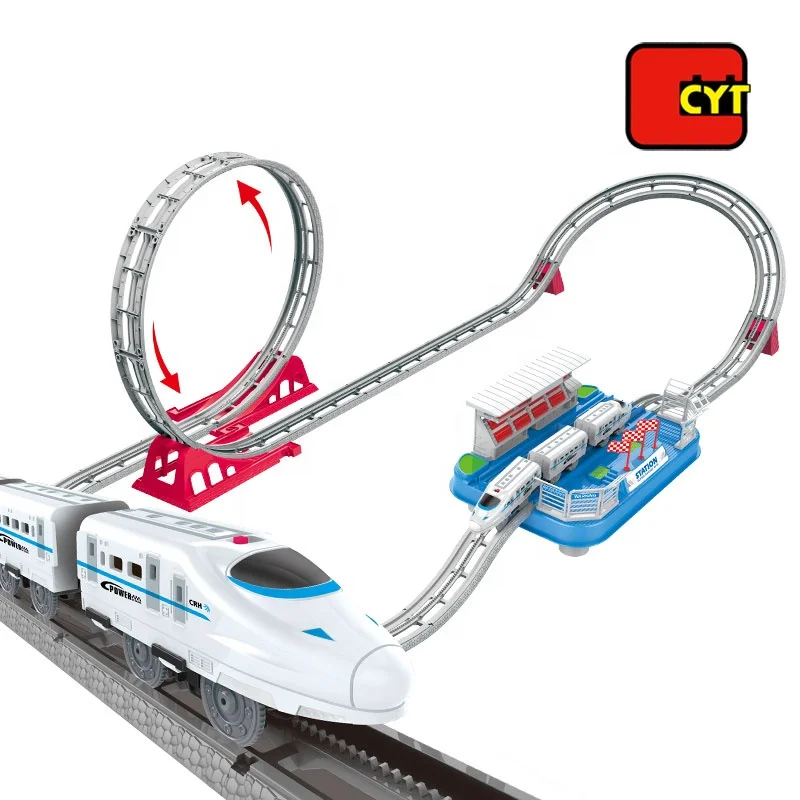 Kids Self Assembly Fast B/O Plastic Toy Train Tracks for Wholesale