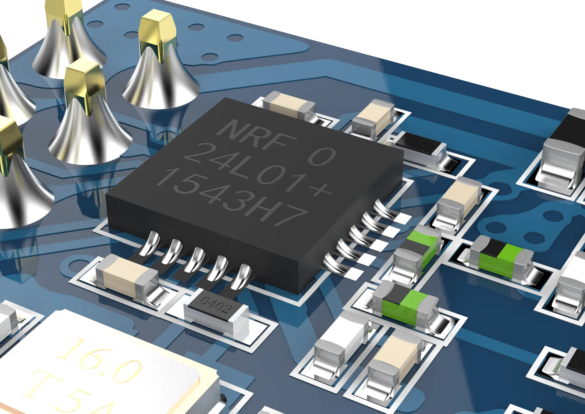 2.4g Wireless Transceiver Nrf24l01p Rf 2.4ghz Nrf24l01 Module