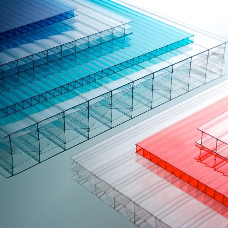 4 слоя 2 слоя Многослойные поликарбонатные панели для парника и кровельный лист