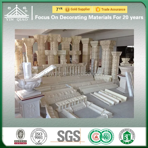 
Precast Concrete Column ABS Mould for Exterior Cornice 