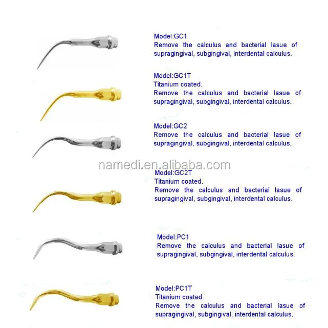 
Ultrasonic Scaler tips For Piezo scalers 