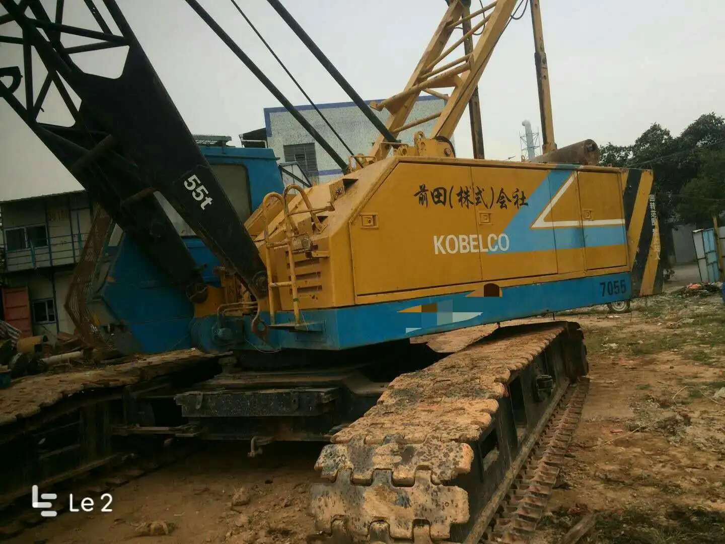 Kobelco 7055  55Tons 50tons Japanese crawler  crane,Hitachi KH180-3 crawler crane