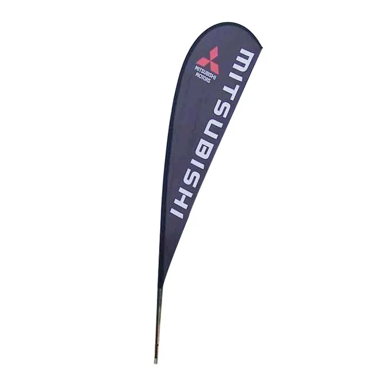 cheap promotion swooper  wind feather teardrop flag