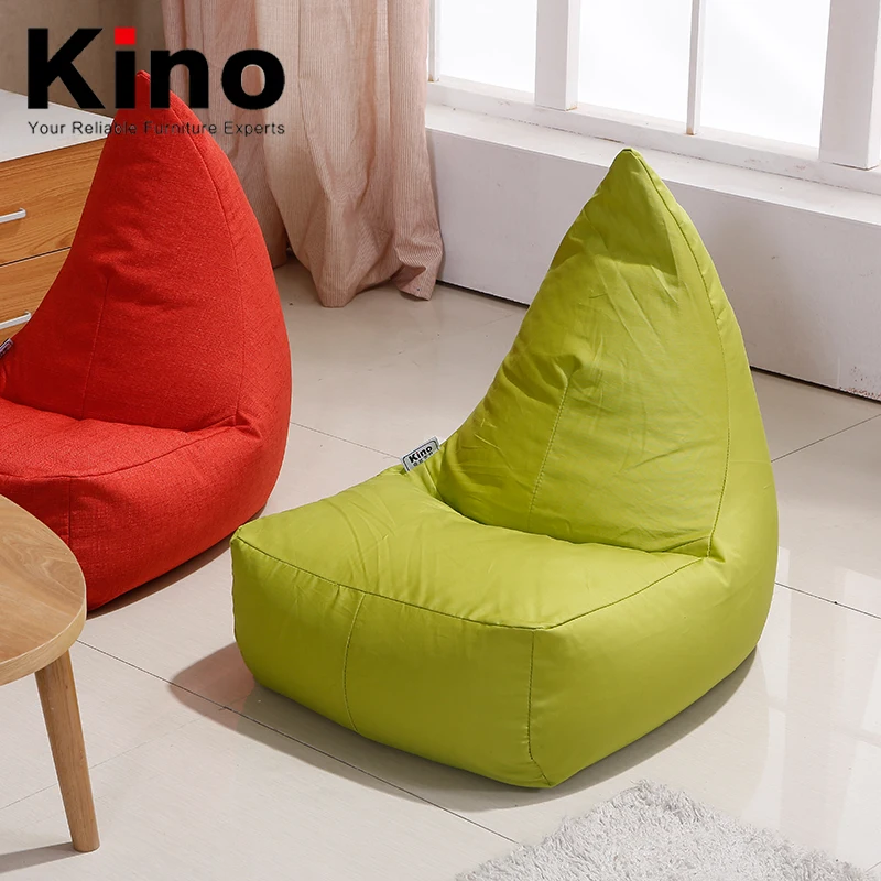 New design Small shape design bean bag chair attractive bean bag filled with EPS bean ball for promotion