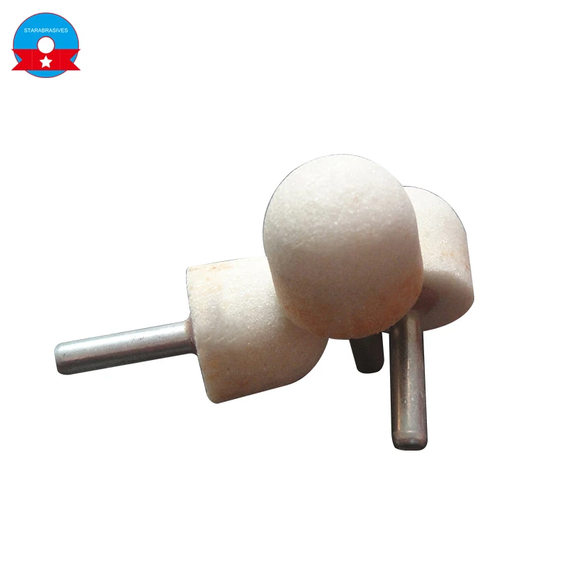 Hemispherical Shape Hinged Ceramic Bonded Point Polishing for Rotary Tool