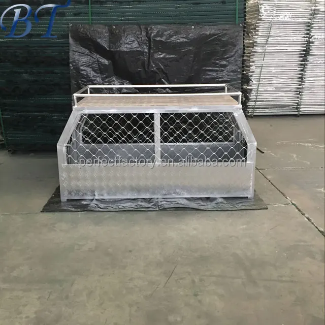
Heavy Duty large double gates Aluminium Dog Cage / Dog Crate 