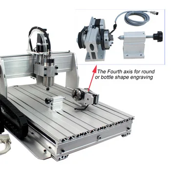 6040 4 Axis Mini CNC HPL Board Cutting Machine