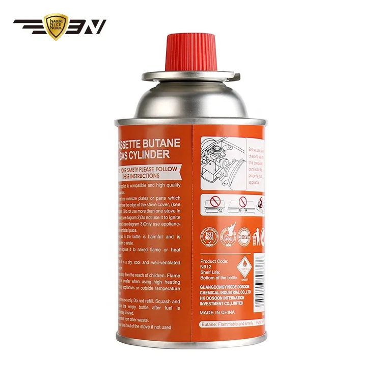 
Camping Butane Gas Cylinder(120g) for Portable Butane Cooker, Powerful Camping Butane Gas Cartridge, 3N Easy Use Butane Gas 