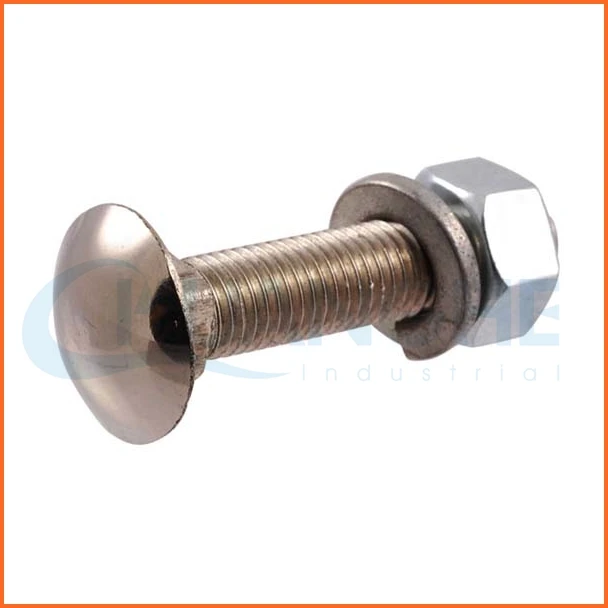 Low price hex bolts with nuts stainless steel carbon steel titanium bolts and nuts