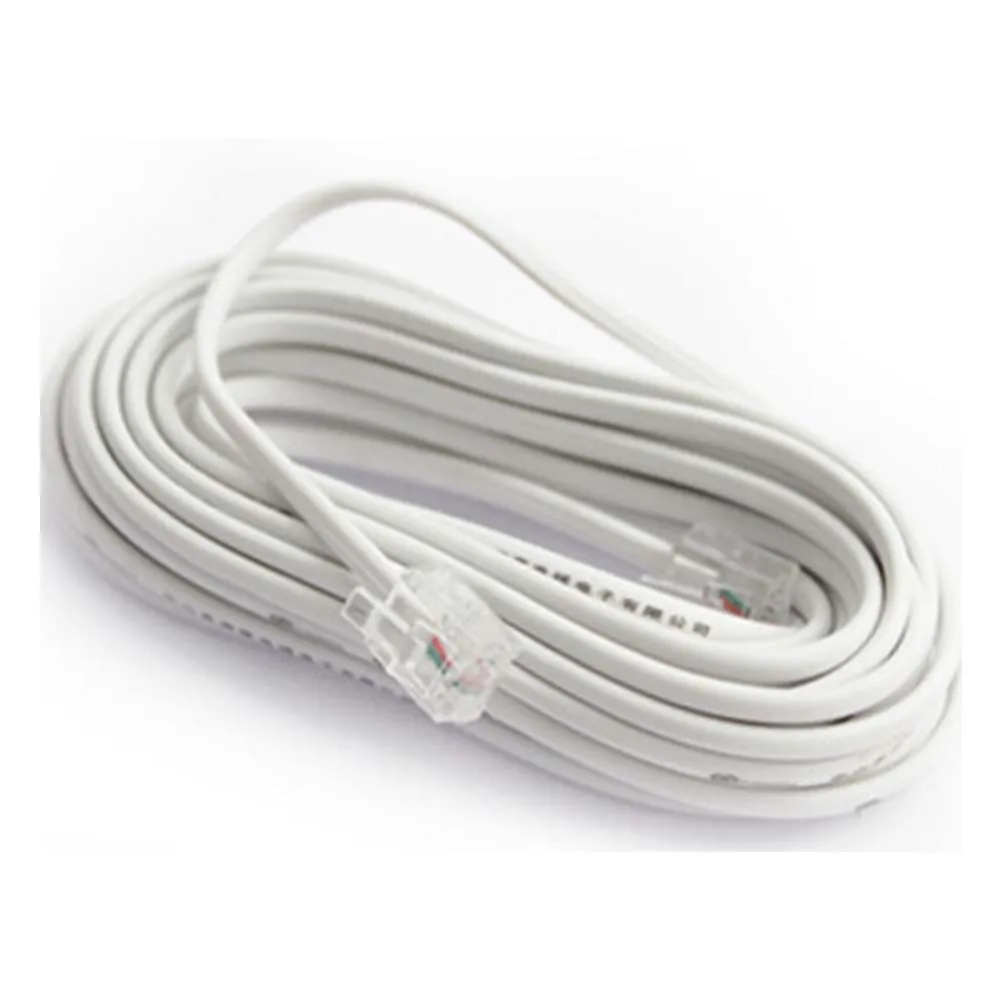 high quality flat Curly 6p4c 6P6C  4p4C 2P2C 1pair 2 pair 3 pair rj11 rj12 telephone handset patch line cord