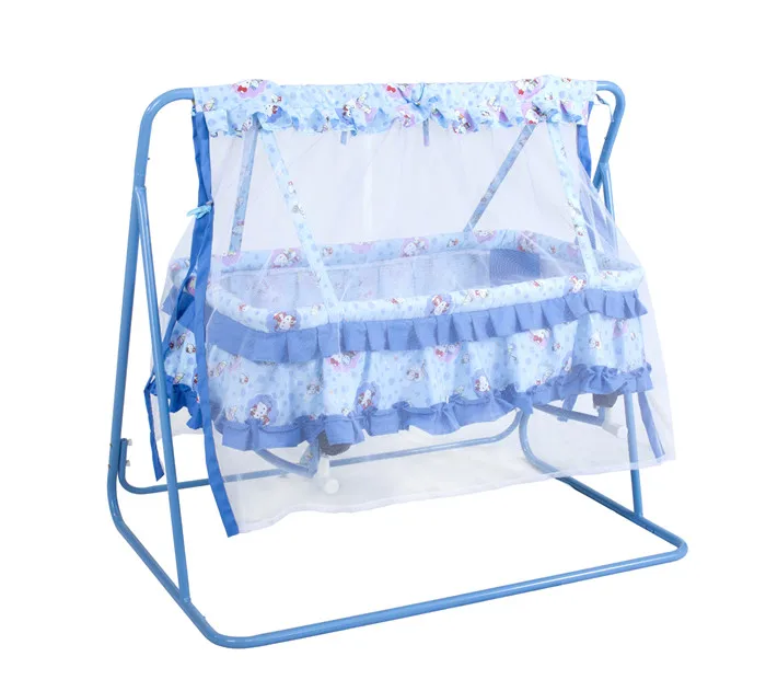 2016new design metal baby iron bed steel cots iro swing cots crib kid bouncer cama bebe for babes baby furniture manufacture