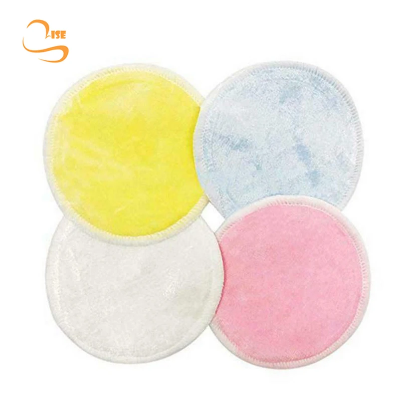 Моющаяся Мягкая очищающая ткань для лица из органического хлопка, многоразовые прокладки для снятия макияжа, бамбуковые